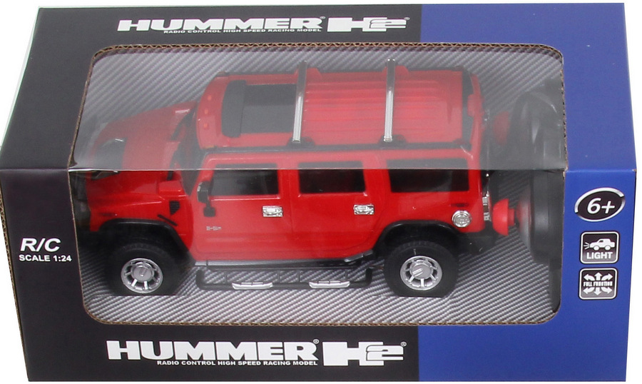 Радиоуправляем Модел 1:24 – R/C Hummer H2, 28×14×12 см